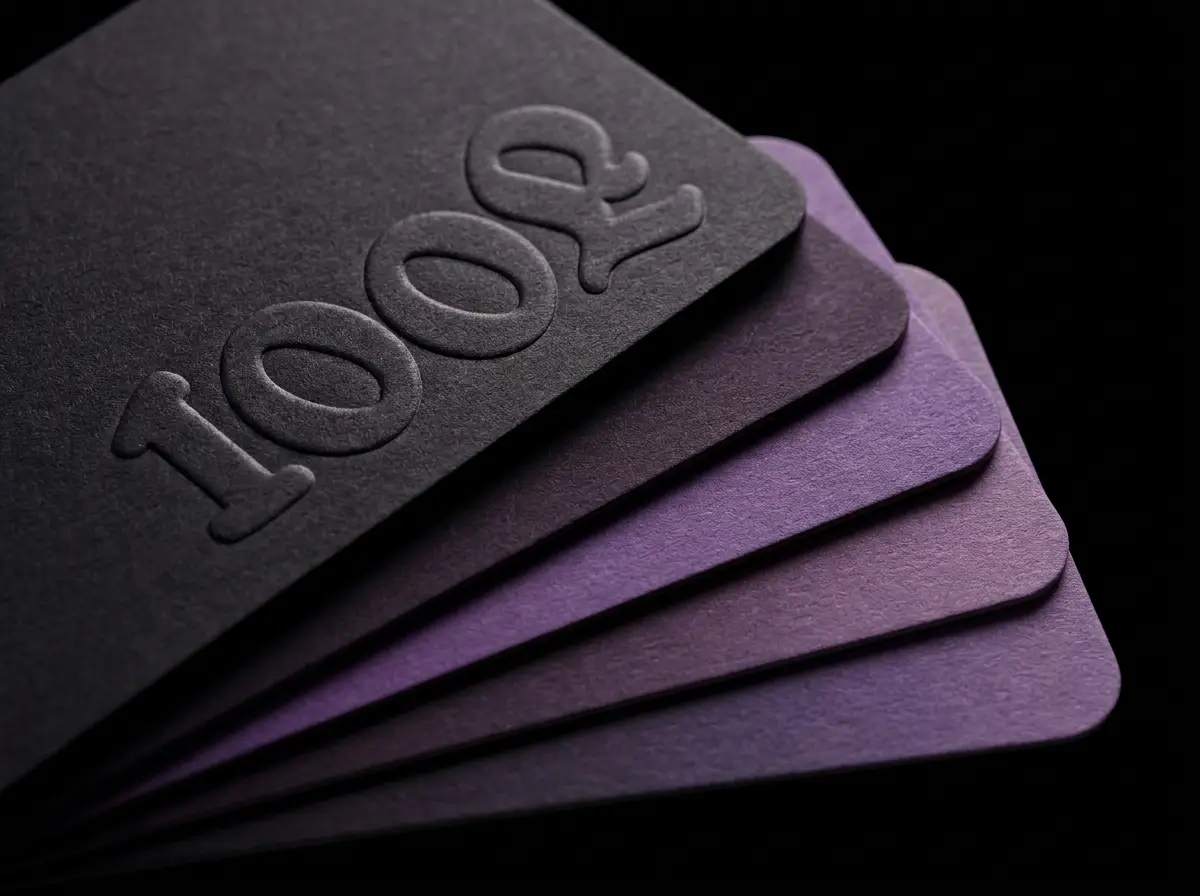 Charcoal & Muted Purple Gradients